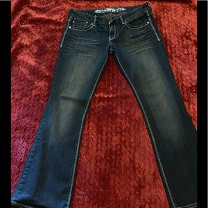 Women’s Express Denim bootcut low rise jeans